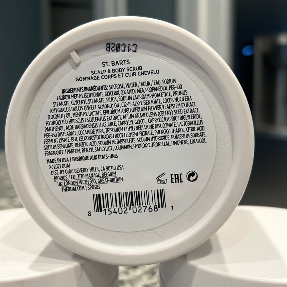 OUAI St.Bart Scalp and Body Scrub  * HIGHLY ADDICTIVE * BRAND NEW * Full Size - Picture 5 of 7